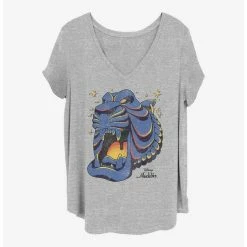 Deals 😀 Disney Aladdin Cave Of Wonders 👧 Girls T-Shirt Plus Size 🎁