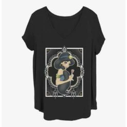 Deals 💯 Disney Aladdin Jasmine Frame 👧 Girls T-Shirt Plus Size 🔥