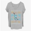 New 🧨 Disney Aladdin Ugly Genie 👧 Girls T-Shirt Plus Size 🎉