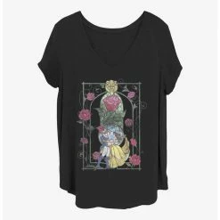 Deals 👏 Disney Beauty and the Beast Beauty Dance 👧 Girls T-Shirt Plus Size 🌟