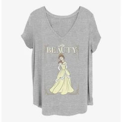 Promo 💯 Disney Beauty and the Beast His Beauty 👧 Girls T-Shirt Plus Size ✔️