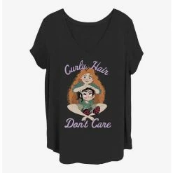 Outlet 🎉 Disney Pixar Brave Curly Merida 👧 Girls T-Shirt Plus Size 👍