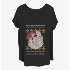 Best deal 👍 Disney Princesses Princess Holiday 👧 Girls T-Shirt Plus Size 😀