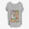 Best Sale 🔥 Disney Princesses Princess Power 👧 Girls T-Shirt Plus Size 😉