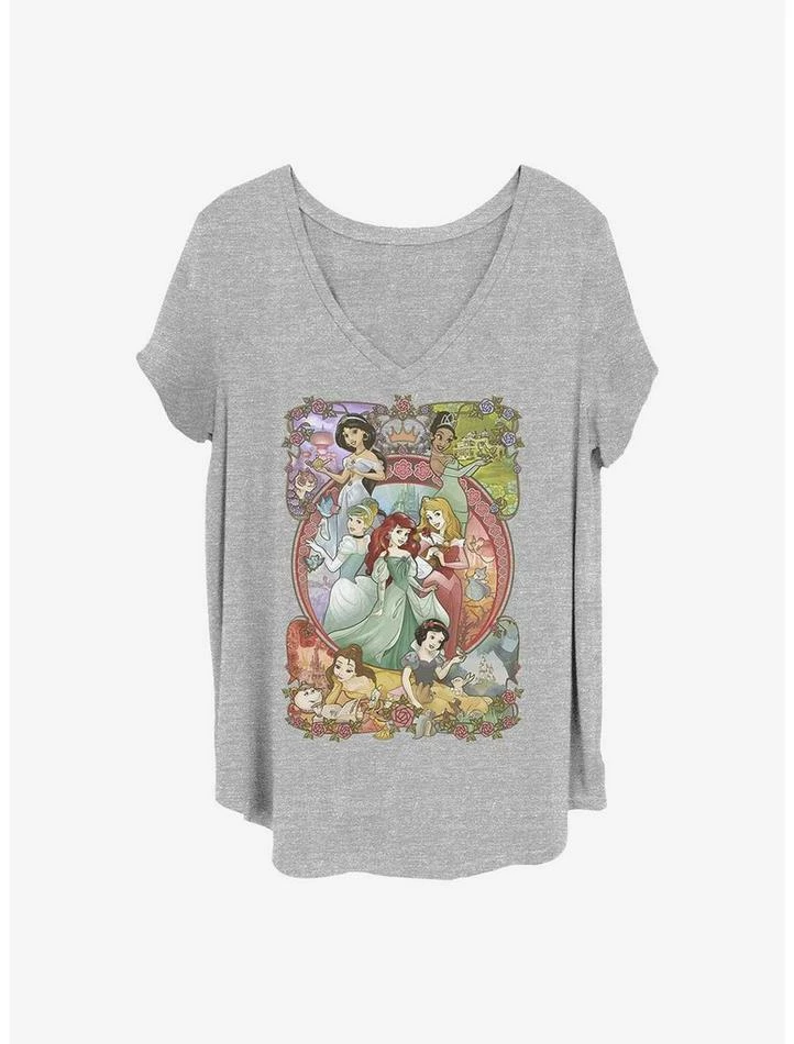 Best Sale ๐ฅ Disney Princesses Princess Power ๐ง Girls T-Shirt Plus Size ๐