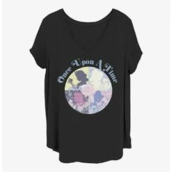 Budget 👍 Disney Princesses Once Upon A Time 👧 Girls T-Shirt Plus Size 🔥