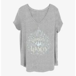 Buy 🔥 Disney Princesses Winter Princess 👧 Girls T-Shirt Plus Size 🥰