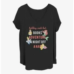 Discount ❤️ Disney Princesses Wish List 👧 Girls T-Shirt Plus Size ✔️