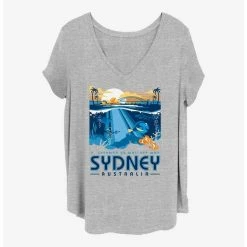 Best Sale 🎉 Disney Pixar Finding Nemo Wallaby Way Sydney 👧 Girls T-Shirt Plus Size 🧨