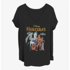 Best deal 👏 Disney Hercules Group 👧 Girls T-Shirt Plus Size ✔️