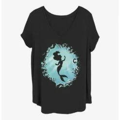 Coupon 👏 Disney The Little Mermaid Ariel's Grotto 👧 Girls T-Shirt Plus Size 🛒