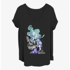 Promo ✨ Disney The Little Mermaid Everything Girl 👧 Girls T-Shirt Plus Size 🎉