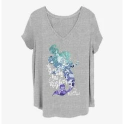 Coupon 👏 Disney The Little Mermaid Everything Girl 👧 Girls T-Shirt Plus Size 😉
