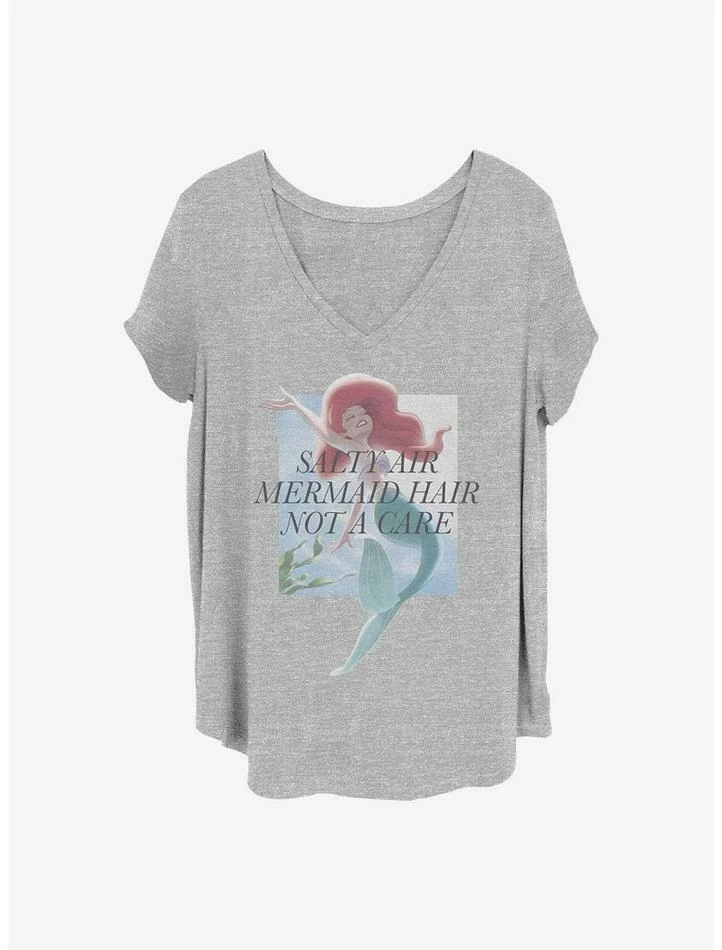 Budget ๐ Disney The Little Mermaid Mer Hair ๐ง Girls T-Shirt Plus Size ๐