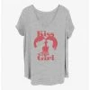 Best Sale 😀 Disney The Little Mermaid Kiss The Girl 👧 Girls T-Shirt Plus Size ✔️