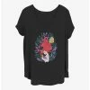 Best Pirce 🤩 Disney The Little Mermaid Leafy Ariel 👧 Girls T-Shirt Plus Size ✔️