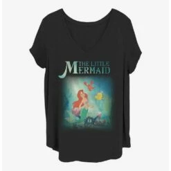 Cheapest ❤️ Disney The Little Mermaid Trio 👧 Girls T-Shirt Plus Size ❤️