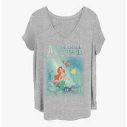 Deals 😉 Disney The Little Mermaid Trio 👧 Girls T-Shirt Plus Size ⭐