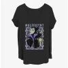 Deals 🌟 Disney Maleficent Framed 👧 Girls T-Shirt Plus Size 😀