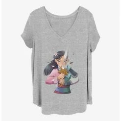 Deals 💯 Disney Mulan Anime Mulan 👧 Girls T-Shirt Plus Size 🛒