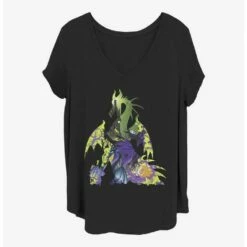 Cheap 👍 Disney Sleeping Beauty Dragon Form 👧 Girls T-Shirt Plus Size 🔥