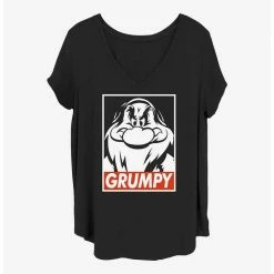Cheapest ⭐ DIsney Snow White and the Seven Dwarfs Grumps 👧 Girls T-Shirt Plus Size 🔔