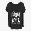 New 🔔 Disney Villains Bad Fun 👧 Girls T-Shirt Plus Size 🎉