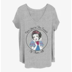 Flash Sale 🔔 DIsney Snow White and the Seven Dwarfs Fairest 👧 Girls T-Shirt Plus Size ✔️