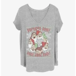Budget 😍 DIsney Snow White and the Seven Dwarfs Heigh Ho Ho Ho 👧 Girls T-Shirt Plus Size 😉