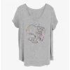 Flash Sale 🤩 Disney Tangled Rapunzel 👧 Girls T-Shirt Plus Size 👍
