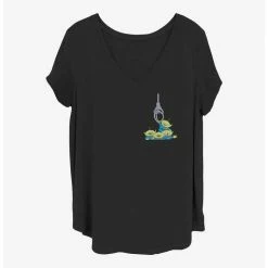 Wholesale 🛒 Disney Pixar Toy Story Pocket Print 👧 Girls T-Shirt Plus Size ⌛