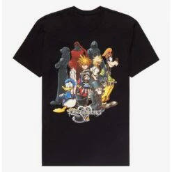 Hot Sale 🥰 Disney Kingdom Hearts Group T-Shirt 🧨