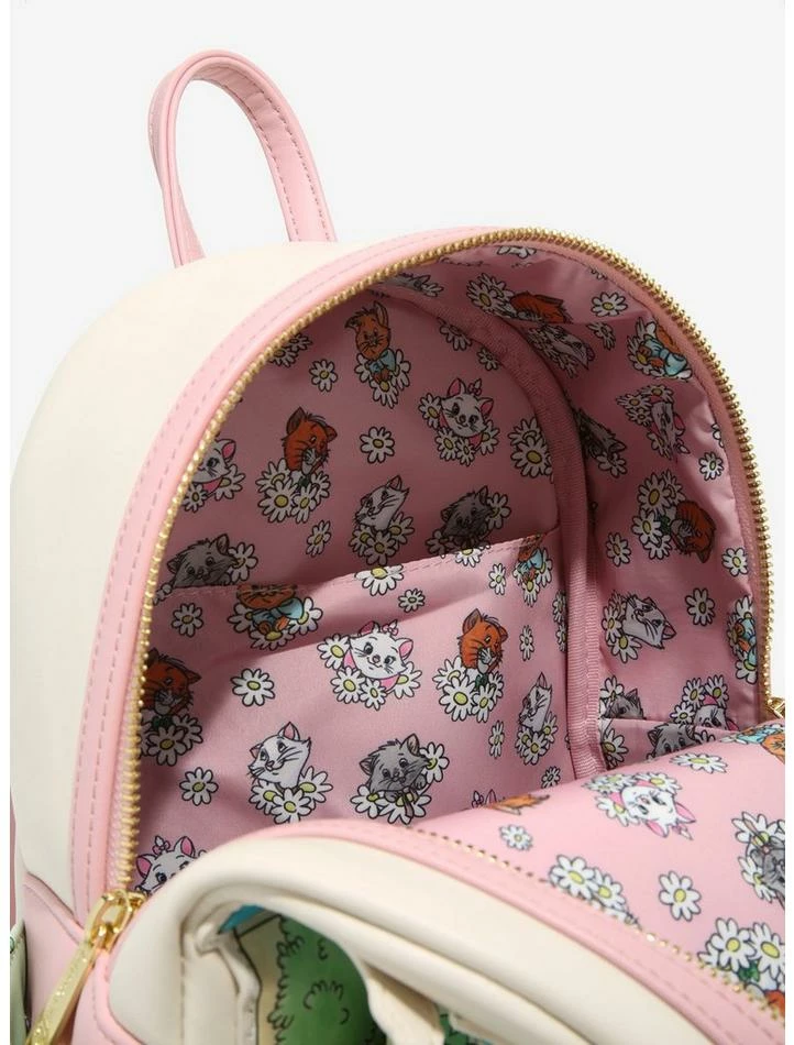 Cheapest ⌛ Loungefly Disney The Aristocats Mansion Mini 🎒 Backpack ✨ - Image 5