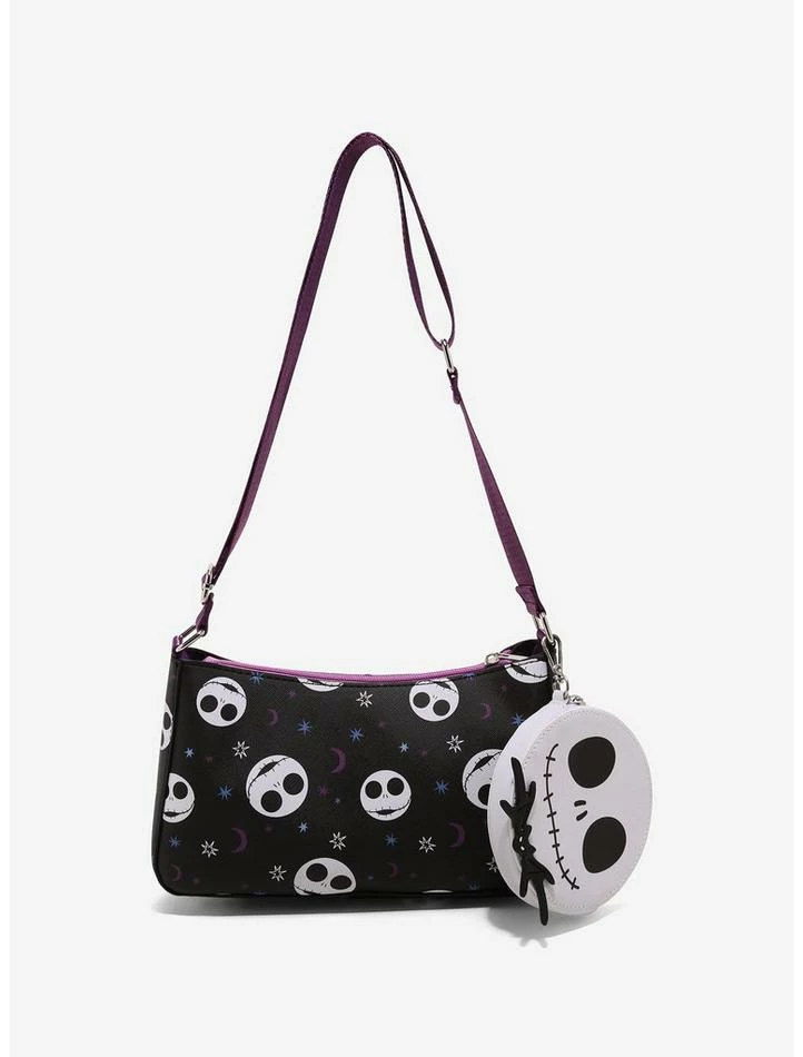 Flash Sale ๐งจ The Nightmare Before ๐ Christmas Jack Purple Crossbody Bag With Coin Purse โค๏ธ