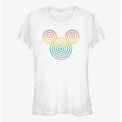 Budget 🔥 Disney Mickey Mouse Mickey Bulls-Eye Pride T-Shirt 😀