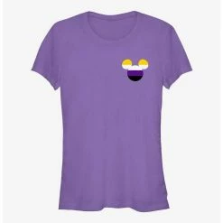 Hot Sale 💯 Disney Mickey Mouse Non-Binary Badge Pride T-Shirt ✨