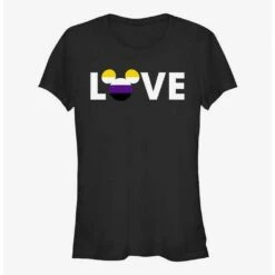 Best reviews of ⭐ Disney Mickey Mouse Non-Binary Love Pride T-Shirt 🌟