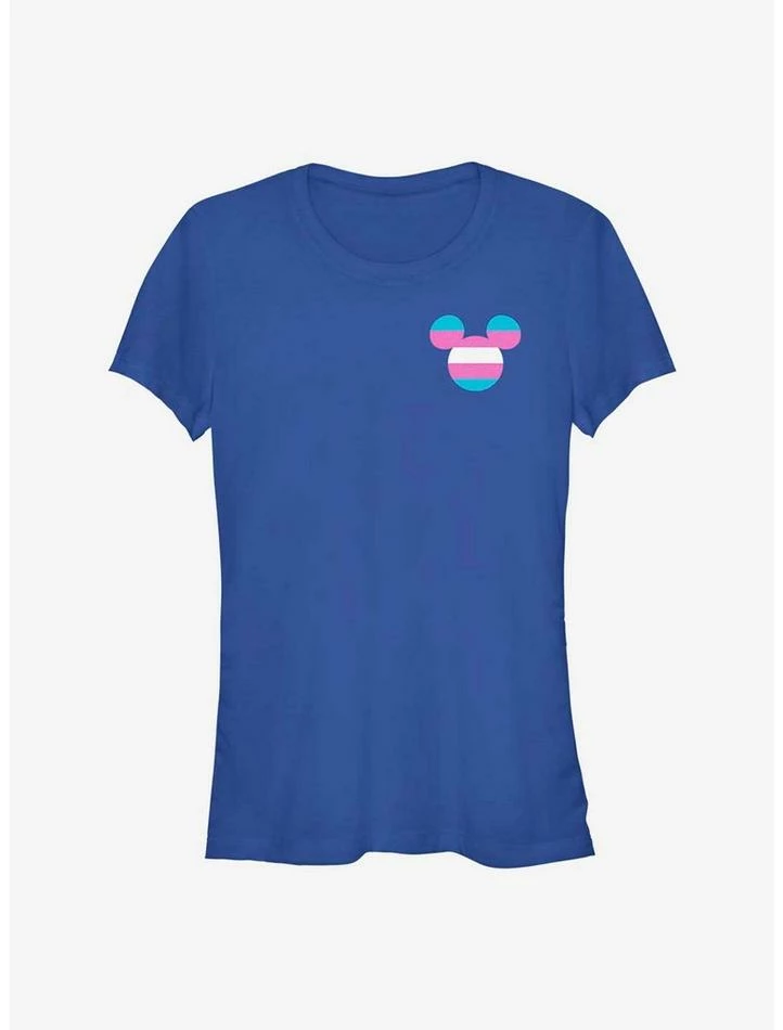 Outlet ๐ฅฐ Disney Mickey Mouse Transgender Pride Badge Pride T-Shirt ๐ฅ