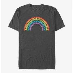 Brand new ⌛ Disney Mickey Mouse Mickey Head Rainbow Pride T-Shirt 👏