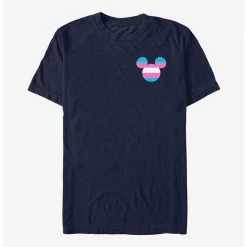 Buy 😉 Disney Mickey Mouse Transgender Pride Badge Pride T-Shirt ⭐