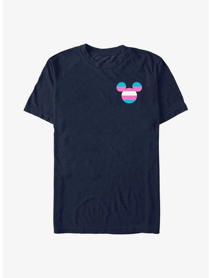 Buy 😉 Disney Mickey Mouse Transgender Pride Badge Pride T-Shirt ⭐
