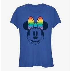Budget 🔔 Disney Minnie Mouse Minnie Bow Fill Pride T-Shirt 🔥