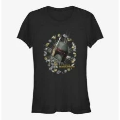 Outlet 🥰 Star Wars The Book of Boba Fett All About Credits 👧 Girls T-Shirt ⌛