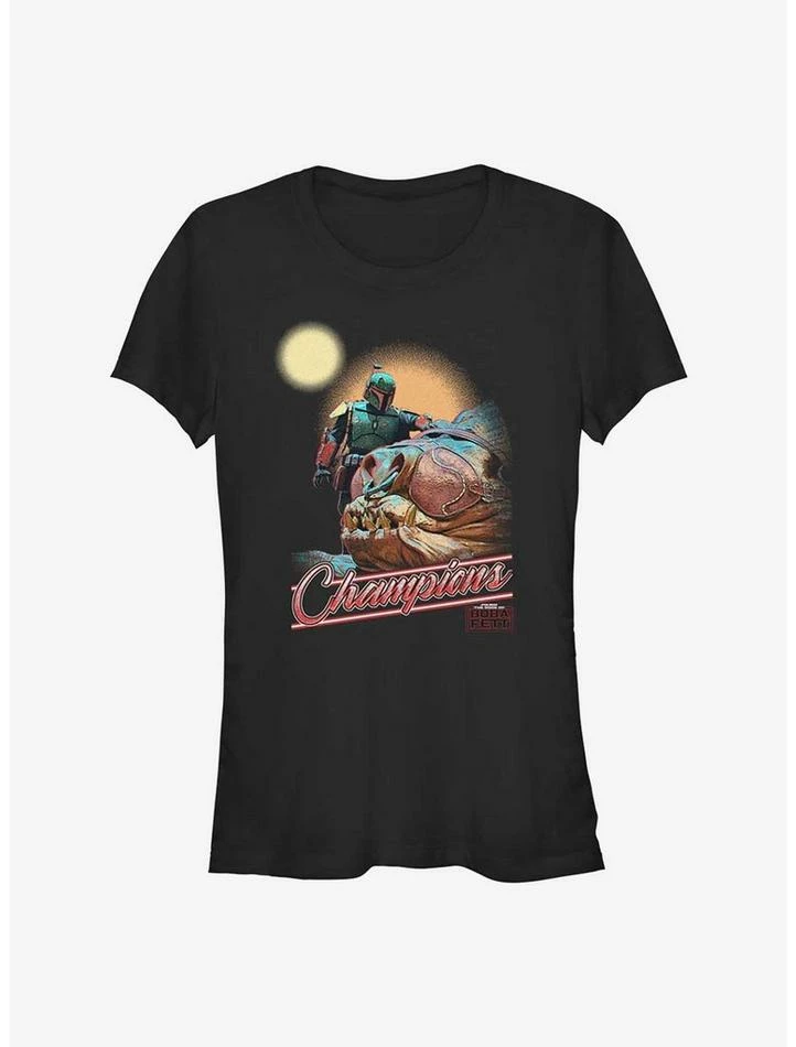 Top 10 โค๏ธ Star Wars The Book of Boba Fett Championship Breed ๐ง Girls T-Shirt ๐