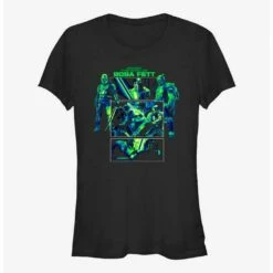 Hot Sale 🧨 Star Wars The Book of Boba Fett Dark Saber 👧 Girls T-Shirt 🥰