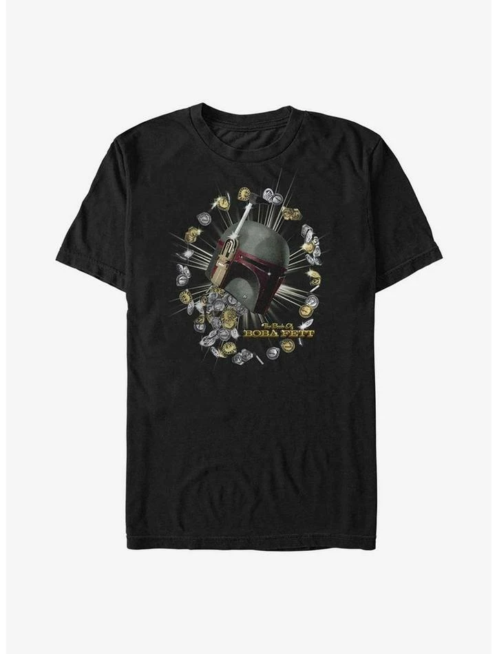 Promo ๐ Star Wars The Book of Boba Fett All About Credits T-Shirt ๐