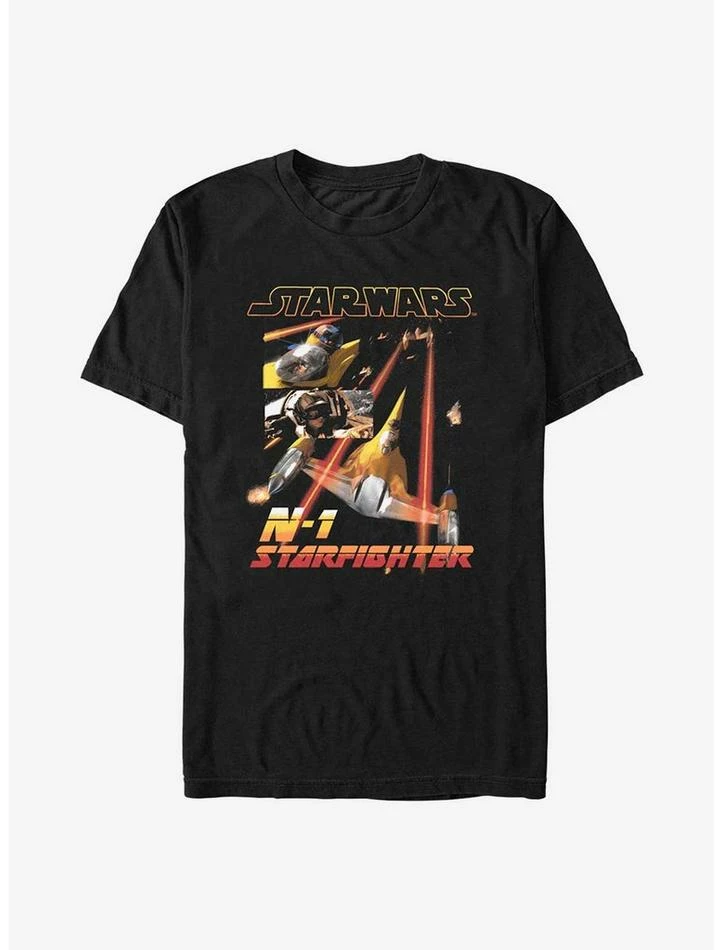 Wholesale 💯 Star Wars The Book of Boba Fett N-1 Starfighter T-Shirt 🎁