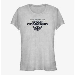 Brand new ⭐ Disney Pixar Lightyear Property Of Star Command 👧 Girls T-Shirt 👍