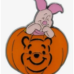 Best Sale ✨ Loungefly Disney Winnie The Pooh Piglet Pumpkin Enamel Pin ✨