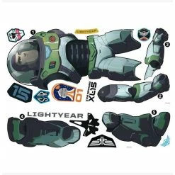 Hot Sale ⭐ Disney Pixar Lightyear Peel & Stick Giant Wall Decal 👍